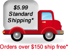 Orders over $150 Shipped Free