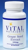 Vital Nutrients Grape Seed Extract 100 mg. 90 caps
