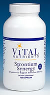 Vital Nutrients Strontium 227 mg. 90 vcaps