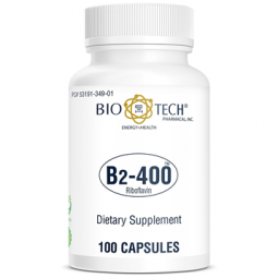 Bio-Tech Riboflavin Vitamin B2 500 mg. 100 caps