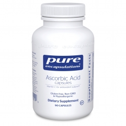 Pure Encapsulations Ascorbic Acid 90 Capsules