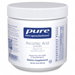 Pure Encapsulations Ascorbic Acid Powder 227g / 8 Ounces