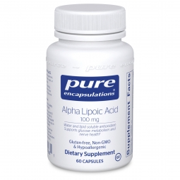 Pure Encapsulations Alpha Lipoic Acid 100mg 60 Capsules