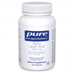 Pure Encapsulations Alpha Lipoic Acid 200 mg 120 Capsules