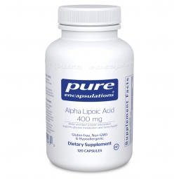 Pure Encapsulations Alpha Lipoic Acid 400 Mg 120 Capsules