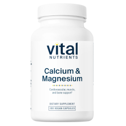 Vital Nutrients Calcium & Magnesium 100 caps