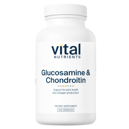 Vital Nutrients Glucosamine & Chondroitin 120 caps