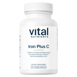 Vital Nutrients Iron Plus C 100 caps