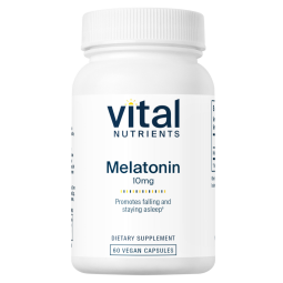 Vital Nutrients Melatonin 10 mg. 60 vcaps