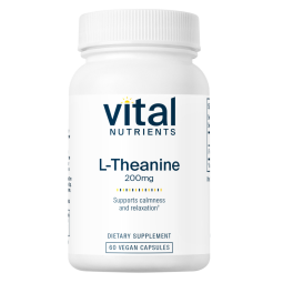 Vital Nutrients L-Theanine 200 mg 60 caps