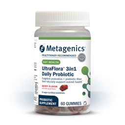Metagenics UltraFlora 3 in 1 Daily Probiotic Gummy