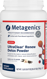 Metagenics Ultraclear Renew Detox Powder Vanilla