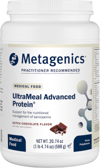 Metagenics UltraMeal Advanced Protein Dutch Chocolate 1lb 4.74oz