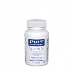 Pure Encapsulations Vitamin D3 25mcg (1000 IU) 120 vcaps