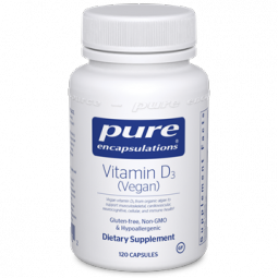 Pure Encalsulations Vegan Vitamin D 120 caps