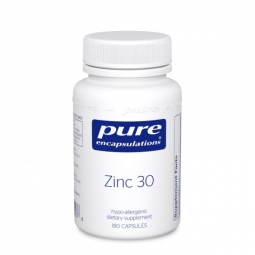 Pure Encapsulations Zinc 30 180 vcaps